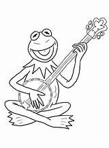 Classic Banjo Coloring Page  Free Printable Pages For Kids sketch template