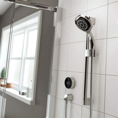 Mira Showers 1 1666 200 Platinum Digital Mixer Shower With Rear Fed And High Pressure Combi ...