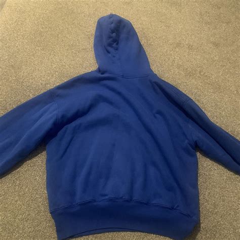 Yeezy GAP Hoodie Blue Worn a few... - Depop