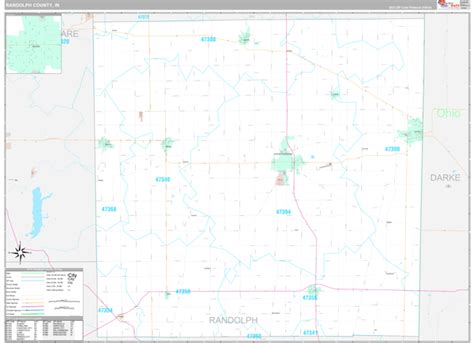 Maps of Randolph County Indiana - marketmaps.com