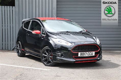 Used 2017 Ford Fiesta LF17CZR ST-Line Black Edition on Finance in Nottingham £246 per month no ...