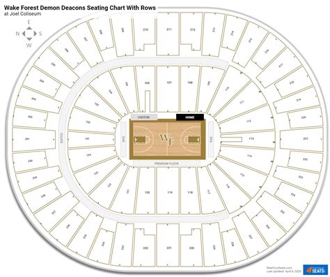 Joel Coliseum Seating Charts - RateYourSeats.com