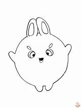 Sunny Bunnies Coloring Pages Printable And Free  GBcoloring sketch template