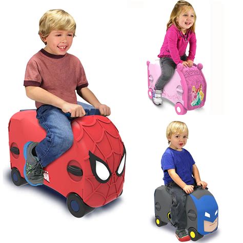 VRUM 3 IN 1 KIDS RIDE-ON, TOY BOX & LUGGAGE SUITCASE | eBay