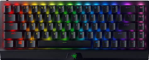 Razer – BlackWidow V3 Mini Hyperspeed 65% Wireless Mechanical Clicky Tactile Switch Gaming ...