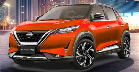 2023 Nissan Magnite Facelift Impresses in New Illustration » Car Blog India