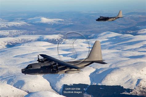 MC-130P Combat Shadow and MC-130H Combat Talon over Scotland ...