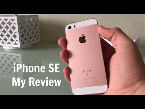 iPhone SE 64GB Rose Gold | My Review - YouTube