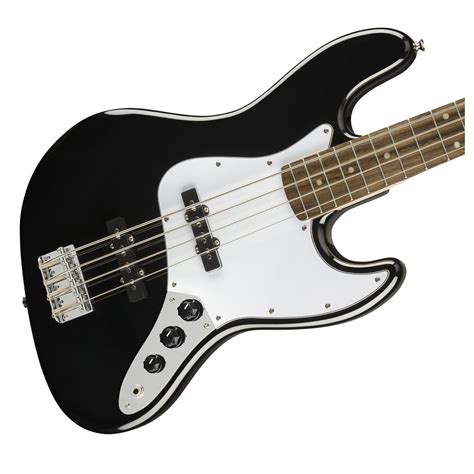 Squier Affinity Jazz Bass, Black at Gear4music