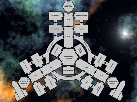 Space Station Map Rpg - Copper Mountain Trail Map