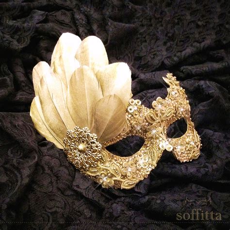 Gold Masquerade Ball Masks