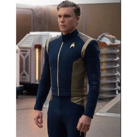 Star Trek Beyond Captain James Kirk Chris Pine Blue Uniform Jacket