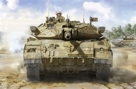 Download Tank Military Merkava HD Wallpaper