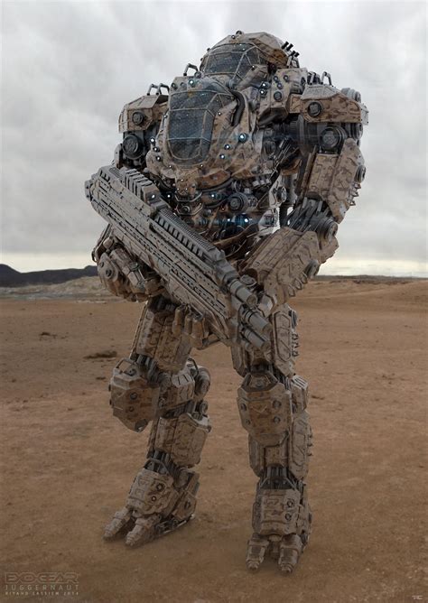 Juggernaut Mech Design desert by sancient on DeviantArt