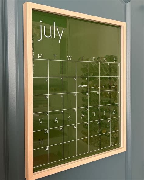 Tips & Ideas for Our Giant Monthly Wall Calendar