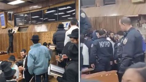 Secret tunnel unearthed at Brooklyn synagogue, 10 arrested after chaos ...