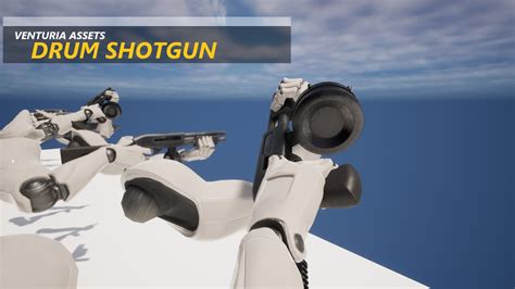 Animated Drum Shotgun in Weapons - UE Marketplace