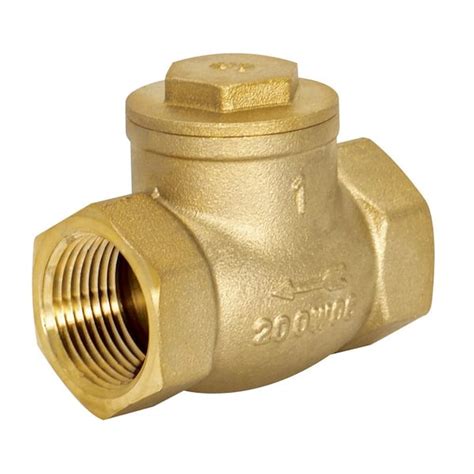 Reviews for EZ-FLO 1 in. Brass Swing Check Valve | Pg 1 - The Home Depot