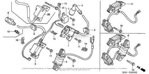 Honda Engines GX620 TXF2 ENGINE, JPN, VIN# GCAD-1000001 TO GCAD ...