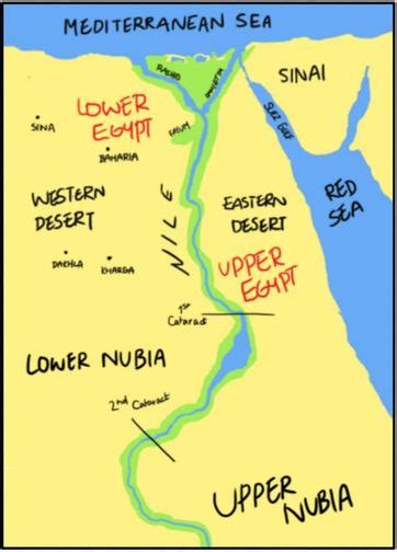 who joined the upper and lower egypt