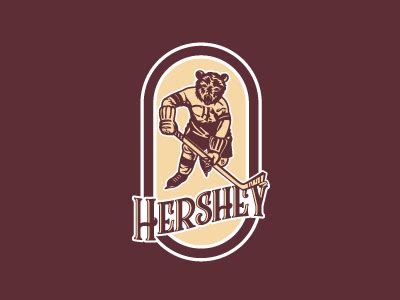 Hershey Bears Vintage Update Logo by Dylan Nowak on Dribbble