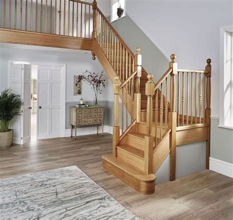 Oak Staircase Design - Neville Johnson