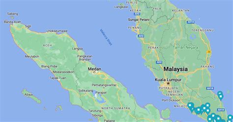 Malaysia Map States And Capitals - Brenda Tatiania