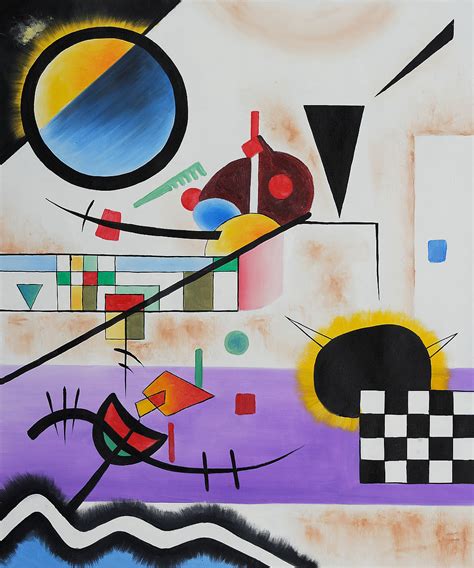 Wassily kandinsky arte abstrata – Trabalho de formatura