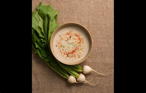 White Turnip and Hazelnut Soup | Edible Indy