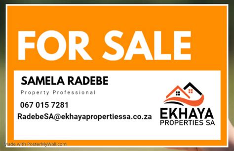 Home For Sale Sign Template (6) | PosterMyWall