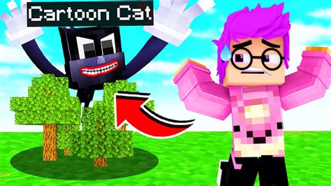 Can LANKYBOX Survive CARTOON CAT In MINECRAFT!? (LankyBox Minecraft Movie) - YouTube