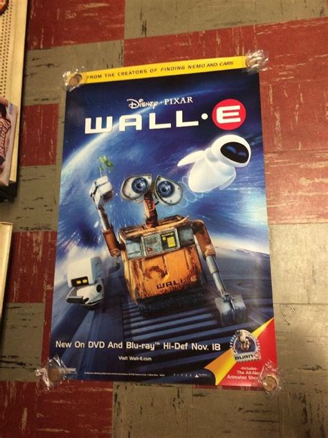 Movie POSTER 27x40 Disney Pixar Wall E | #1730831290