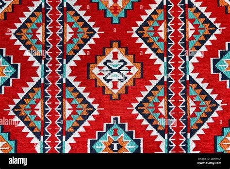 Arabian sadu weaving middle eastern traditional rug texture. Detail of ...