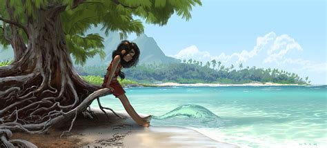 Disney’s Moana Concept Art by Ryan Lang | Concept Art World Moana Concept Art, Concept Art World ...