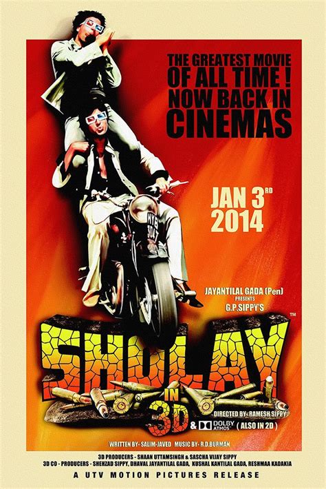 Sholay Movie Poster – My Hot Posters