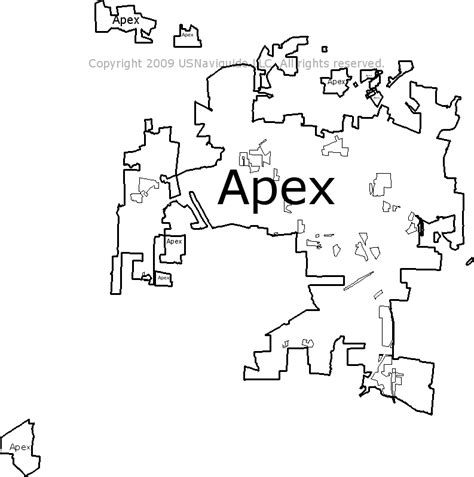Apex Nc Zip Code Map | Australia Map