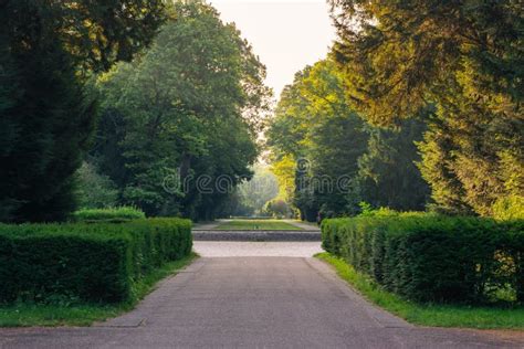 Karlsruhe Palace Botanical Garden Park Urban City Walking Nature Stock Photo - Image of germany ...