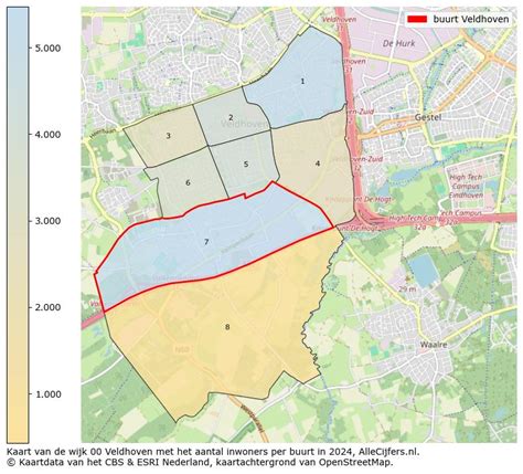 Buurt Veldhoven (gemeente Veldhoven) in cijfers en grafieken ...