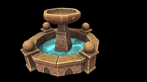 Stylized fountain 3DEX tutorial - Download Free 3D model by Hermi Marske (@hermiMarske) [1b88af9 ...