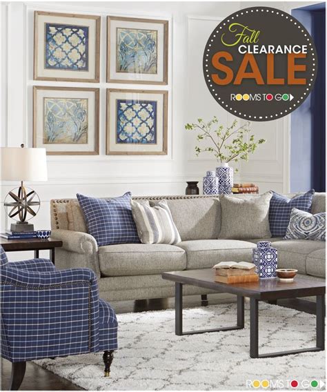 Visit Rooms To Go now during our Fall Clearance Sales Event, and save on our amazing coll ...