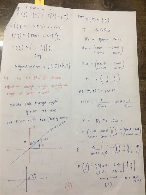 Linear Algebra problem set 2