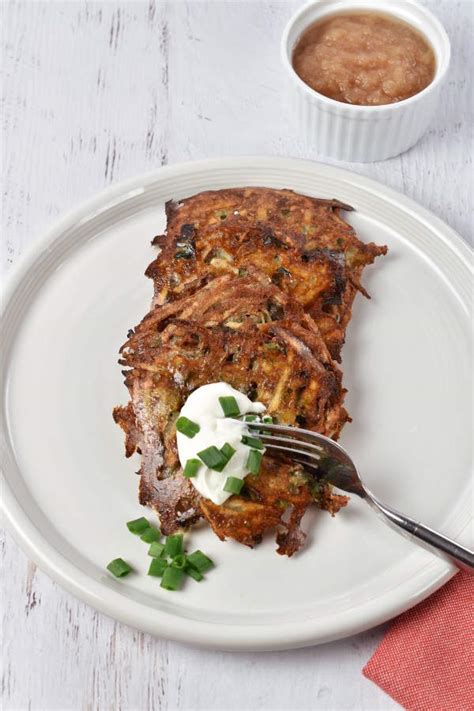 Crispy Baked Latkes - Wednesday Night Cafe