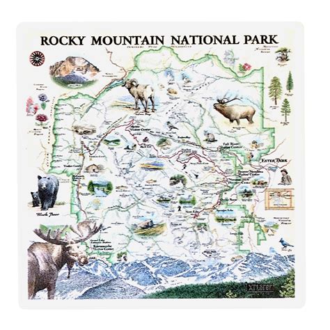 Coaster - RMNP Map Xplorer - Rocky Mountain Conservancy