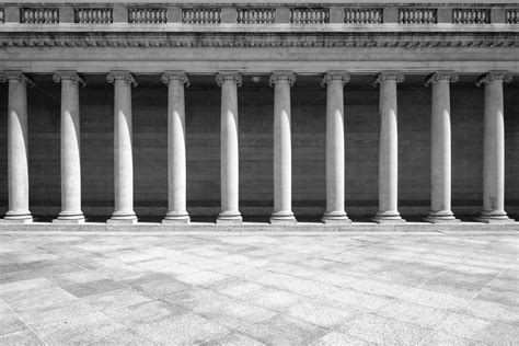 Colonnade in classic style | High-Quality Architecture Stock Photos ~ Creative Market