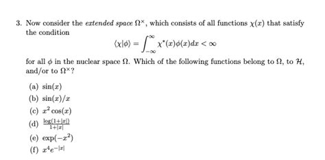 2 Rigged Hilbert Space In lecture, we discussed the | Chegg.com