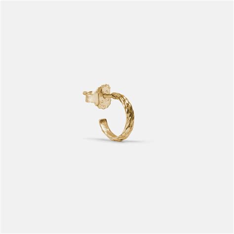 Médusa Earrings - Yellow Gold - wildsons.fr