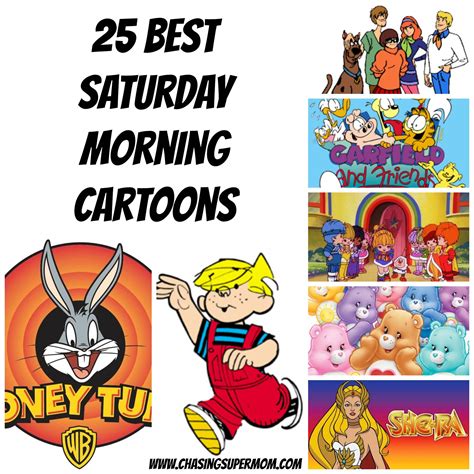 25 Best Saturday Morning Cartoons | Morning cartoon, Saturday morning cartoons, Saturday cartoon