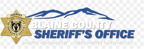 Blaine County Sheriff Office Organization Logo, PNG, 1101x377px, Blaine ...