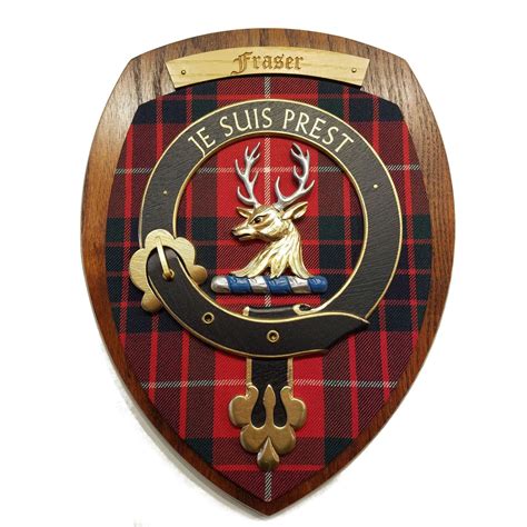 Handmade Clan/Family Crest Wall Plaque | Scotland House, Ltd.