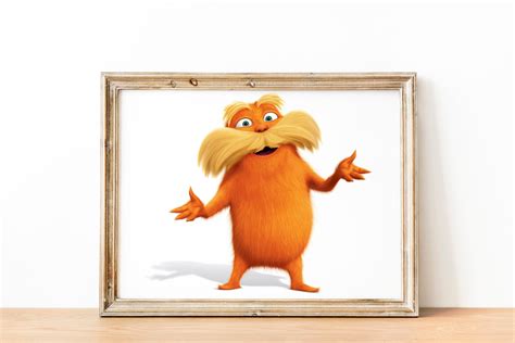 The Lorax Picture, Printable Poster Download, Animation Film, Print Art Digital - Etsy